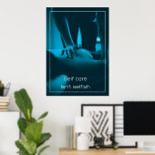 Ruhe in jedem Atemzug Poster (Heimbüro)