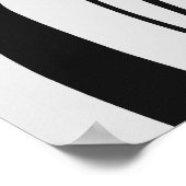 Ruhe in Linien: Zeitgenössischer Minimalismus Poster (Ecke)