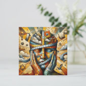 Ruhe in Übergabe Karte (Stehend Vorderseite)