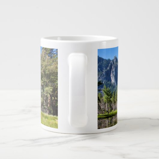 Ruhe in Yosemite Jumbo-Tasse (Rückseite)