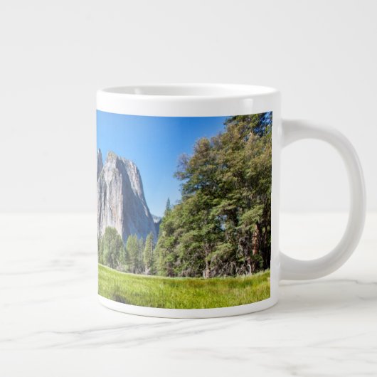 Ruhe in Yosemite Jumbo-Tasse (Rechts)