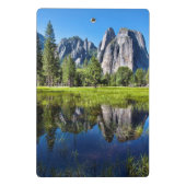 Ruhe in Yosemite Mini Klemmbrett (Rückseite)