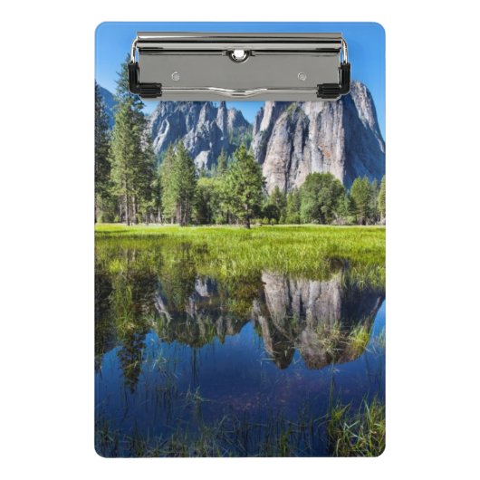 Ruhe in Yosemite Mini Klemmbrett (Vorderseite)