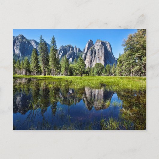 Ruhe in Yosemite Postkarte (Vorderseite)