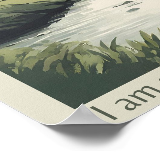 Ruhe innerhalb poster (Ecke)