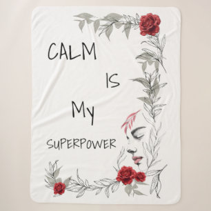 Ruhe ist mein Superheld   Selbstvertrauen & Zuvers Sherpadecke