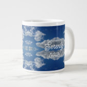 Ruhe jetzt! Jumbo-Tasse (Vorderseite Rechts)