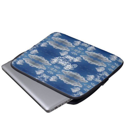 Ruhe jetzt! laptopschutzhülle (Vorne Knopf)