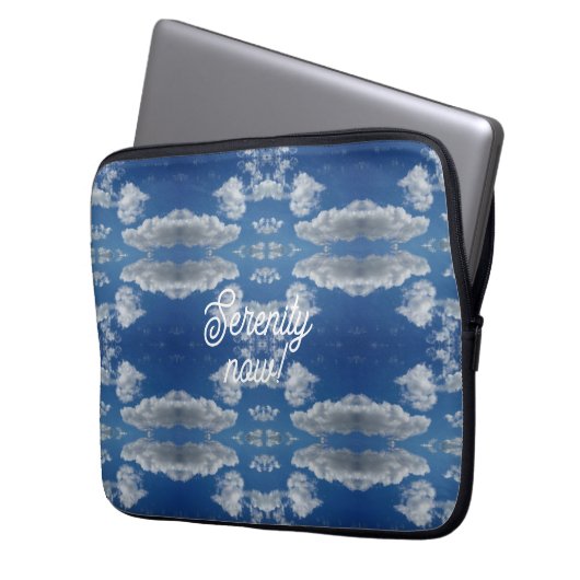 Ruhe jetzt! laptopschutzhülle (Vorderseite Links)