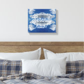 Ruhe jetzt! leinwanddruck (Insitu (Schlafzimmer))