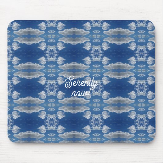 Ruhe jetzt! mousepad (Vorne)