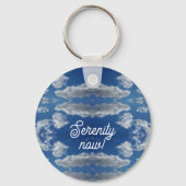 Ruhe jetzt! schlüsselanhänger (Vorderseite)