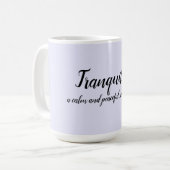 Ruhe Kaffeetasse (Vorderseite Links)
