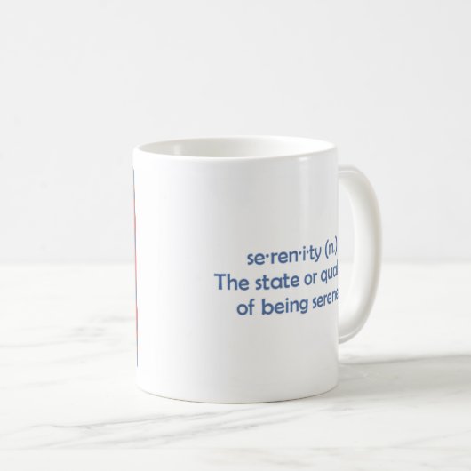 Ruhe Kaffeetasse (VorderseiteRechts)