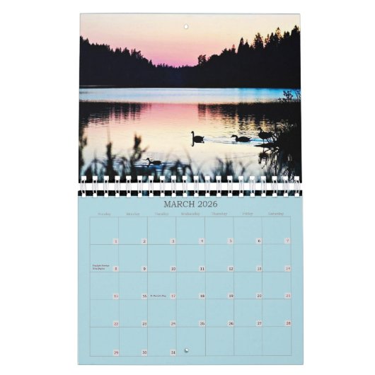 Ruhe Kalender (Mär 2026)