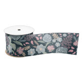 Ruhe (Kohle) - Satin Ribbon Satinband (Spule)