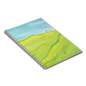 Ruhe Landschaft - KinderKunst für CHOC Notizblock (Rechte Seite)