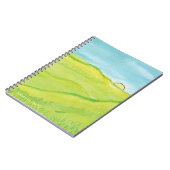Ruhe Landschaft - KinderKunst für CHOC Notizblock (Linke Seite)