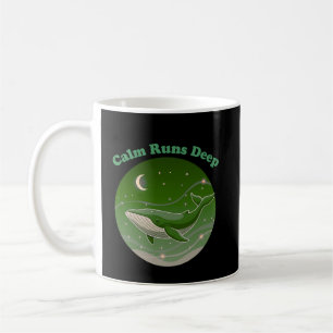 Ruhe läuft tief Walmindfulness Ozean Kaffeetasse