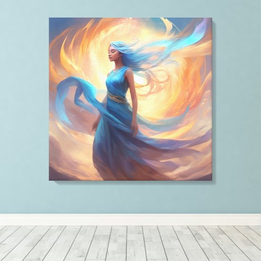 Ruhe Leinwanddruck (Insitu (Holzboden))