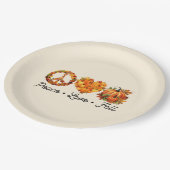 Ruhe, Liebe, Herbst - Gemütliche Herbstwochen mit Pappteller (Schrägansicht)