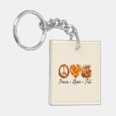 Ruhe, Liebe, Herbst - Gemütliche Herbstwochen mit Schlüsselanhänger (Vorderseite links)