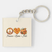 Ruhe, Liebe, Herbst - Gemütliche Herbstwochen mit Schlüsselanhänger (Rückseite)