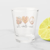 Ruhe, Liebe, Herbst - Gemütliche Herbstwochen mit  Schnapsglas (Rückseite)