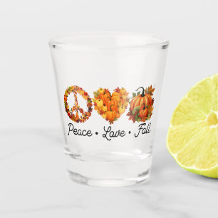 Ruhe, Liebe, Herbst - Gemütliche Herbstwochen mit  Schnapsglas