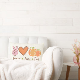 Ruhe, Liebe & Herbstwirbel Lendenkissen