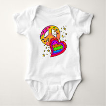 Ruhe, Liebe, Joy Baby Bodysuit