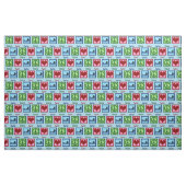 Ruhe Liebe Schwimmen Stoff (Fat Quarter (45,7 x 55,9 cm))