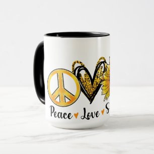 "Ruhe, Liebe, Sonnenblume" Kaffee/Tee Tasse
