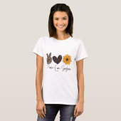 Ruhe Liebe Sonnenschein T-Shirt (Vorne ganz)