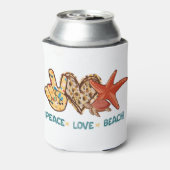 Ruhe, Liebe, Strand | Summer Vibes | VINTAG Dosenkühler (Kanne Rückseite)