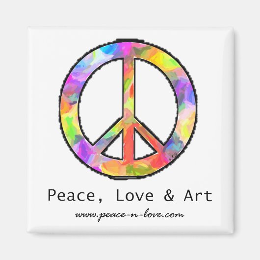 Ruhe, Liebe und Art Magnet (Vorne)