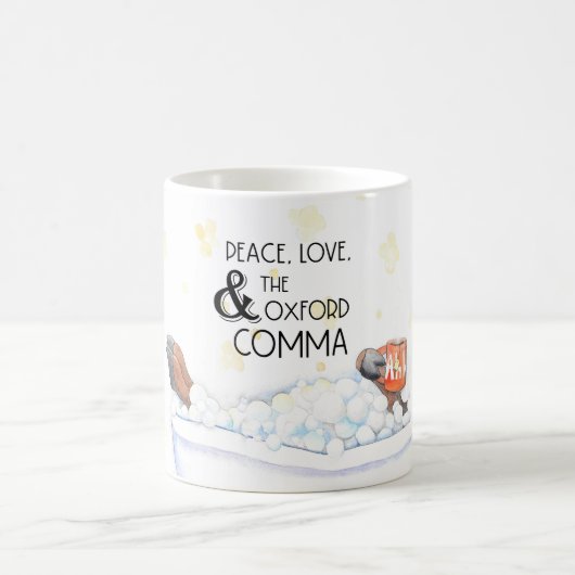 Ruhe, Liebe und die Tasse der Oxford Comma (Bathin (Mittel)