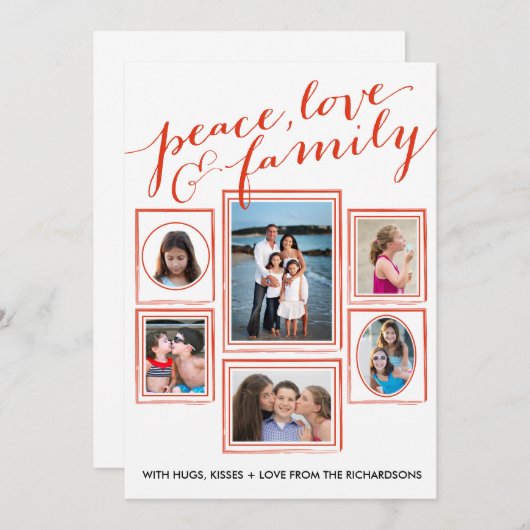 Ruhe, Liebe und Familienruhe (Vorne/Hinten)