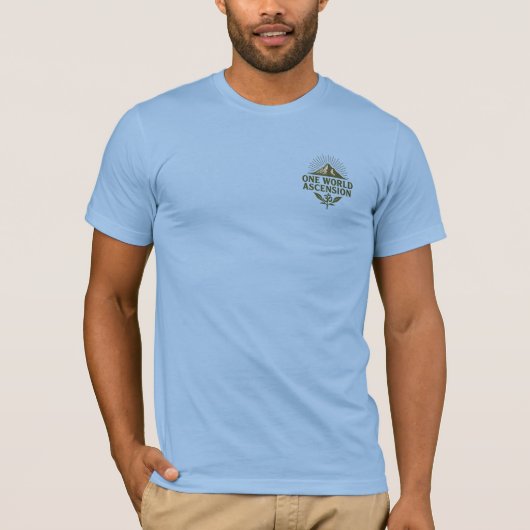 Ruhe, Liebe und Howdy T-Shirt (Vorderseite)