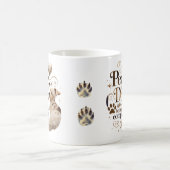 Ruhe, Liebe und Hunde Tasse (Mittel)