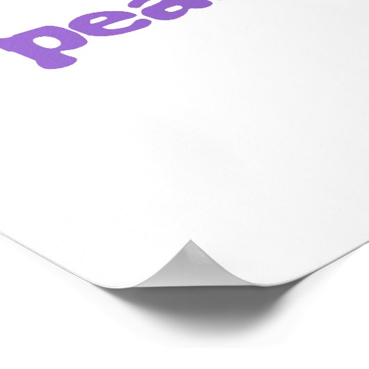 Ruhe, Liebe und Rechenleistung Poster (Ecke)