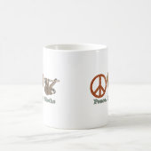 Ruhe, Liebe und Schluchten Kaffeetasse (Mittel)