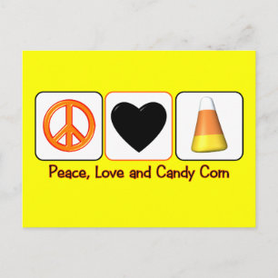 Ruhe, Liebe und Zuckermais Postkarte