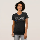 Ruhe, Liebe, Volleyball, aber zuerst Volleyball T-Shirt (Vorne ganz)