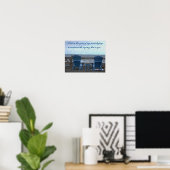 Ruhe meines Geistes Poster (Heimbüro)