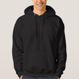 Ruhe - Minimalistischer Stil Hoodie