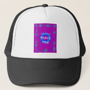 Ruhe mit Ihrer Inspiration Print Truckerkappe
