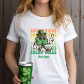 Ruhe mit Lucky Vibes! Personalisiertes T-Shirt