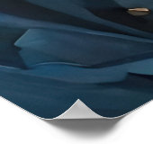 Ruhe mit Lüstern in der Kunst der AI in Nightsky Poster (Ecke)