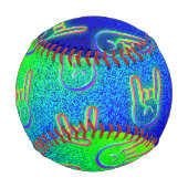 Ruhe mit meinem Auto Baseball (Rückseite)